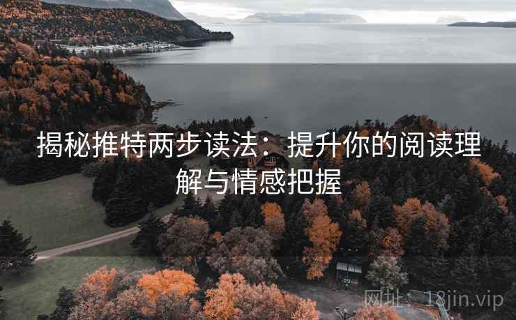 揭秘推特两步读法：提升你的阅读理解与情感把握