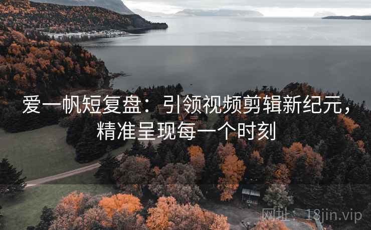 爱一帆短复盘:引领视频剪辑新纪元,精准呈现每一个时刻
